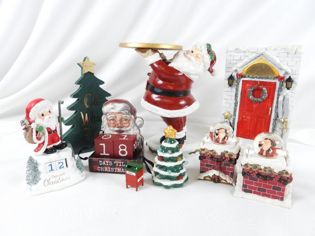 LOT OF 9 Holiday Decor: PRECIOUS MOMENTS, etc. (1 of 12)