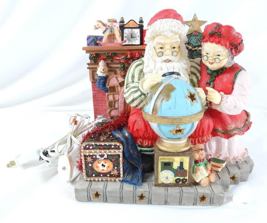 GRANDEUR NOEL Santa and Mrs. Claus Lighted/Musical (1 of 9)