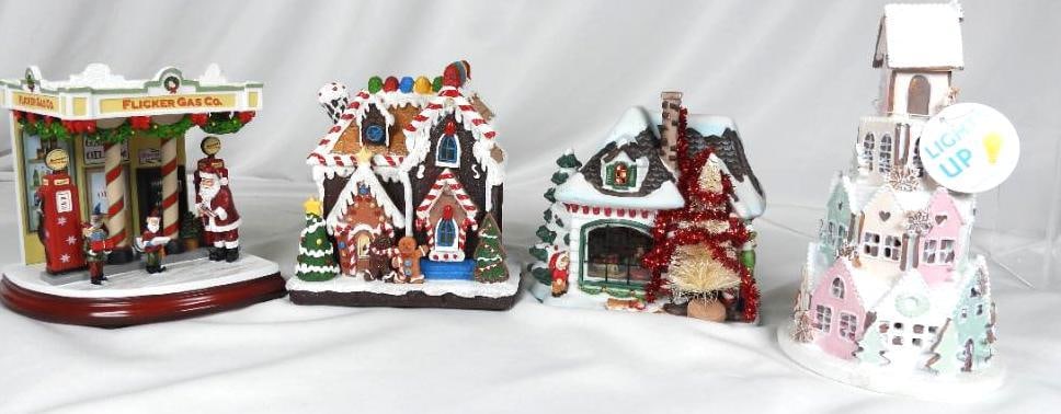 LOT OF 4 HOLIDAY buildings: PFALTZGRAFF (1 of 6)
