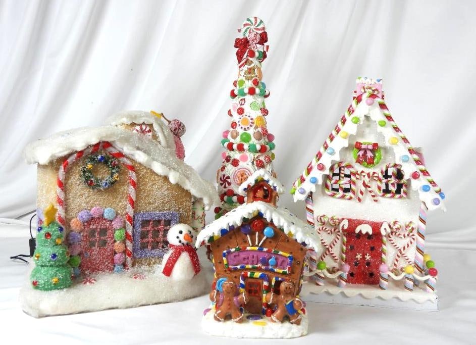 LOT OF 4 Gingerbread items (1 of 5)