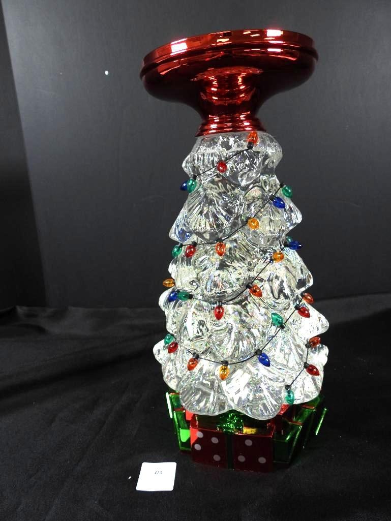 BATH & BODY WORKS Snowglobe candleholder in box (1 of 5)