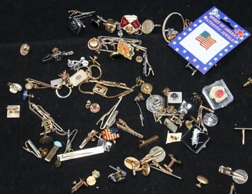 Huge Vintage Lot of over 50 Men's Accessories