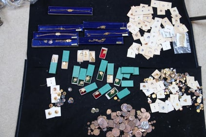 Vintage Jewelry Lot of READING HIGH SCHOOL Pins bracelets