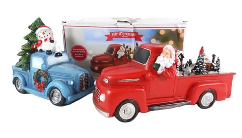 LOT OF 2: incl. Mr. Christmas LIGHTED/MUSICAL