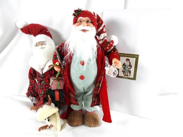 LOT OF 2 Santas: WINDY HILL COLLECTION, etc.