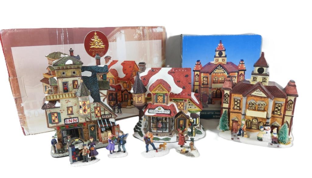LOT OF 2:  ENCHANTED FOREST and Porcelain School (1 of 13)