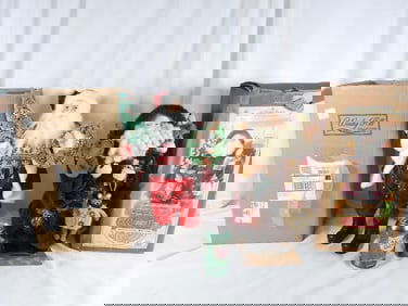 LOT OF 2 Santas: WINDY HILL, GRANDEUR NOEL