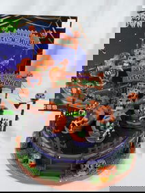 LEMAX SPOOKY TOWN Pumpkin Tilt-"N"-Hurl in box