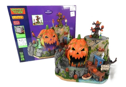 LEMAX SPOOKY TOWN EXCLUSIVE Isle of Creepy Jacks