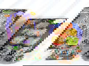 LOT OF 2 LEMAX SPOOKY TOWN Apple Venu/House