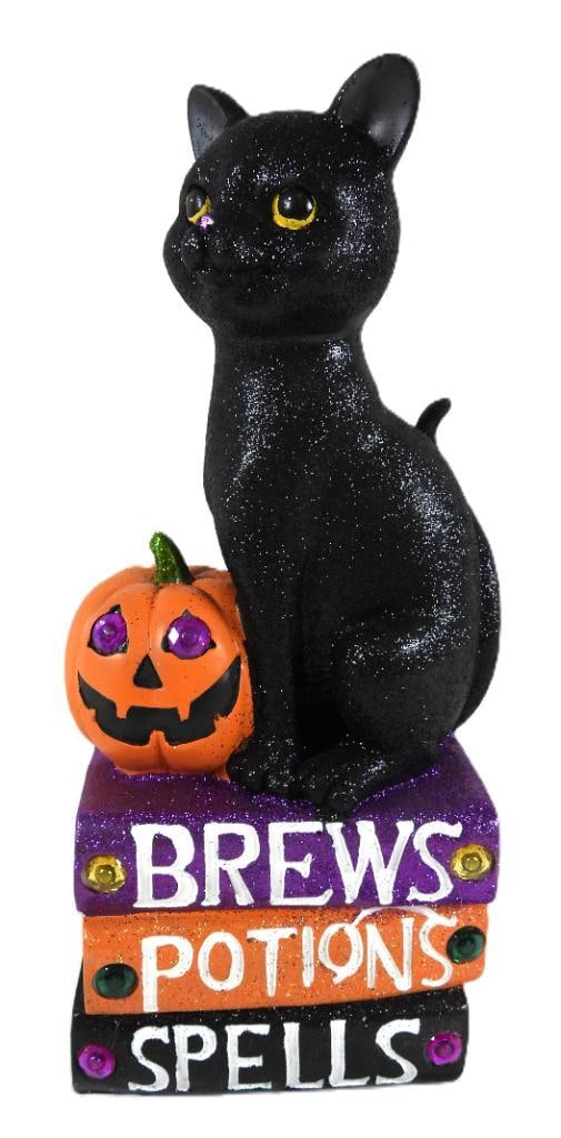 Hay & Harvest Illuminated Black Cat (1 of 7)