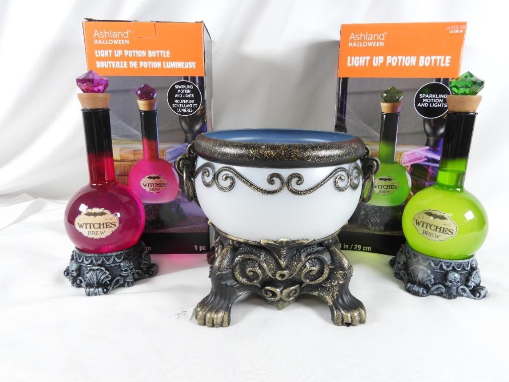 LOT OF 3:  ASHLAND Witches Brew Bottles, NIB, etc. (1 of 12)
