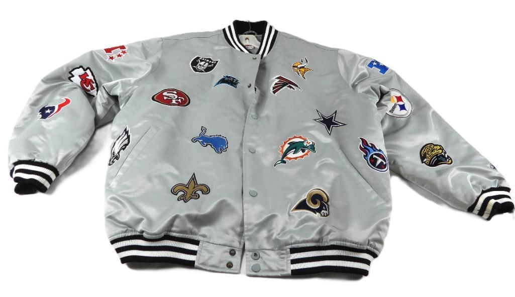 Reebok NFL All Over Team Embroidered Logo Jacket (1 of 10)