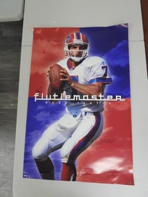 NFL BUFFALO BILLS DOUG FLUTIE football poster