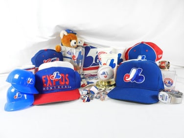 HUGE LOT OF MLB MONTREAL EXPOS Collectibles