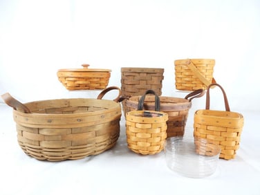 LOT OF 8 LONGABERGER