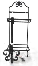 LOT OF 2 IRON LONGABERGER SHELF