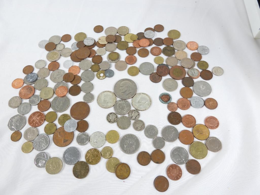 Large lot of foreign coins (1 of 3)