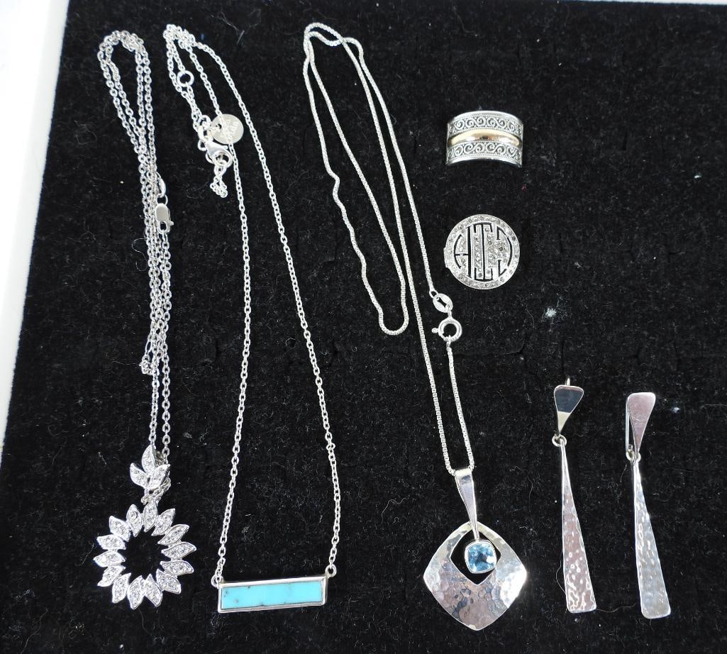 23 grams assorted sterling silver jewelry (1 of 5)