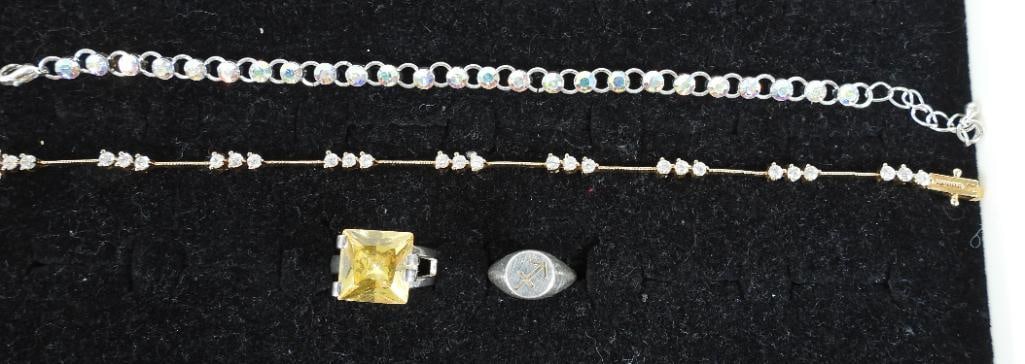 Lot sterling silver jewelry 4 pc (1 of 2)