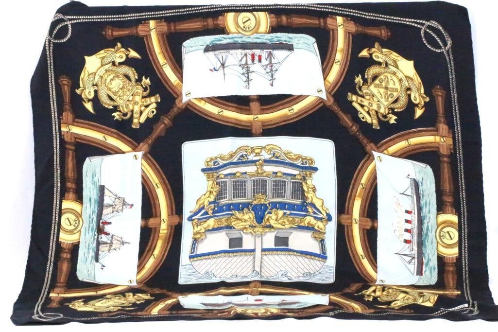 AUTHENTIC Vintage HERMES France" silk scarf (1 of 15)