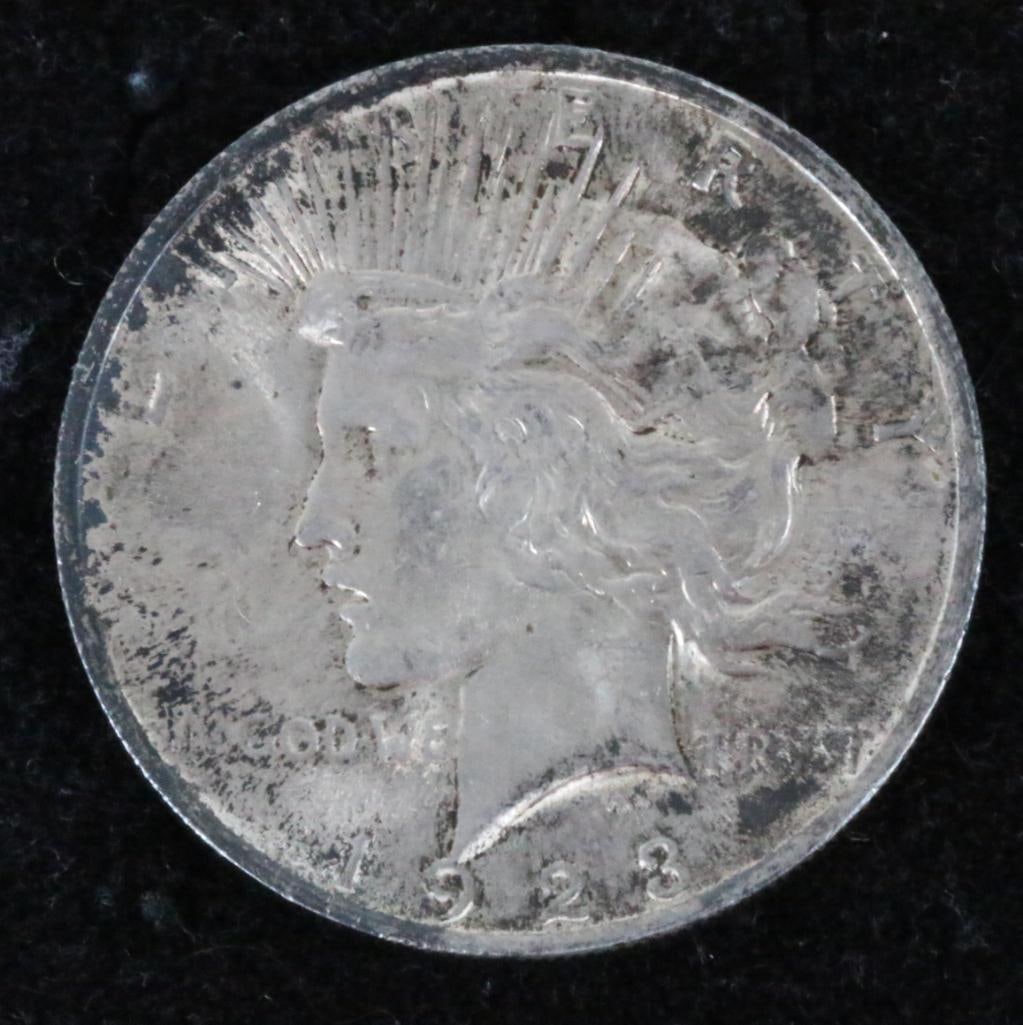 AU USA Peace dollar 1923 (1 of 7)