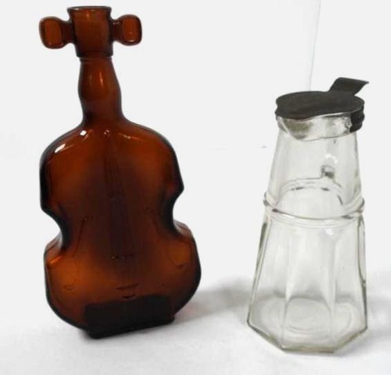 LOT OF 2 VINTAGE DEPRESSION ERA GLASS (1 of 3)