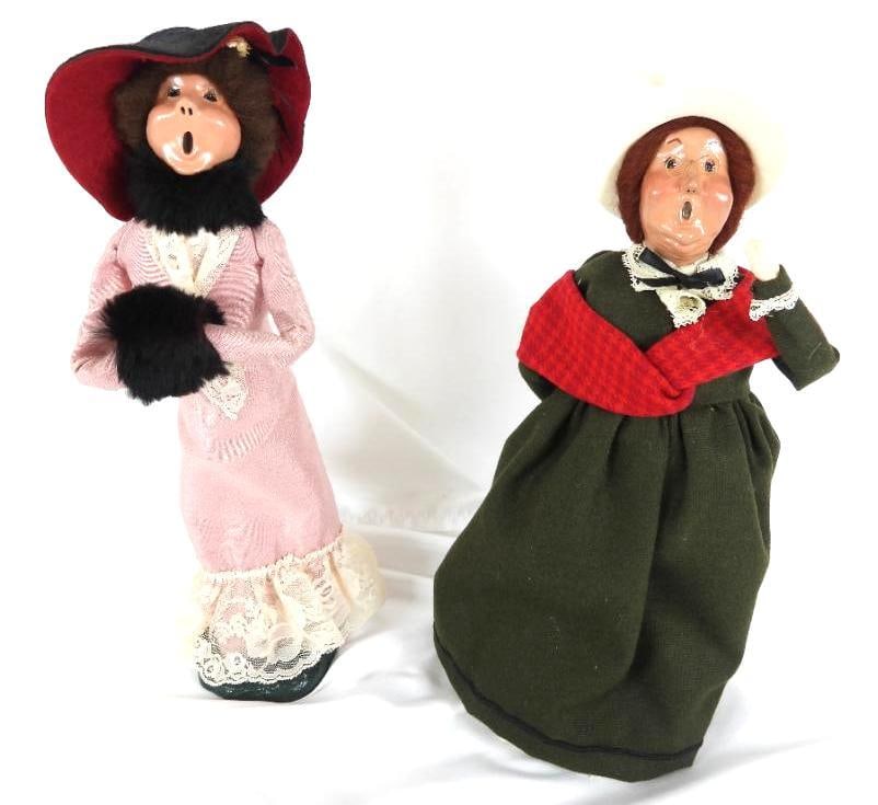 George Bell Hand-carved and painted wooden duck decoy, signed (1 of 5)