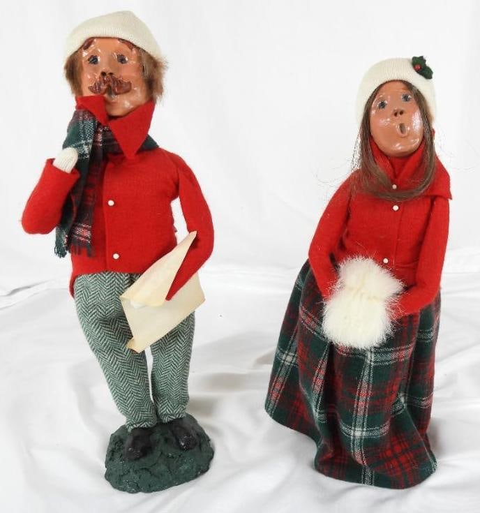 George Bell Hand-carved and painted wooden duck decoy, signed/dated 2007 (1 of 5)