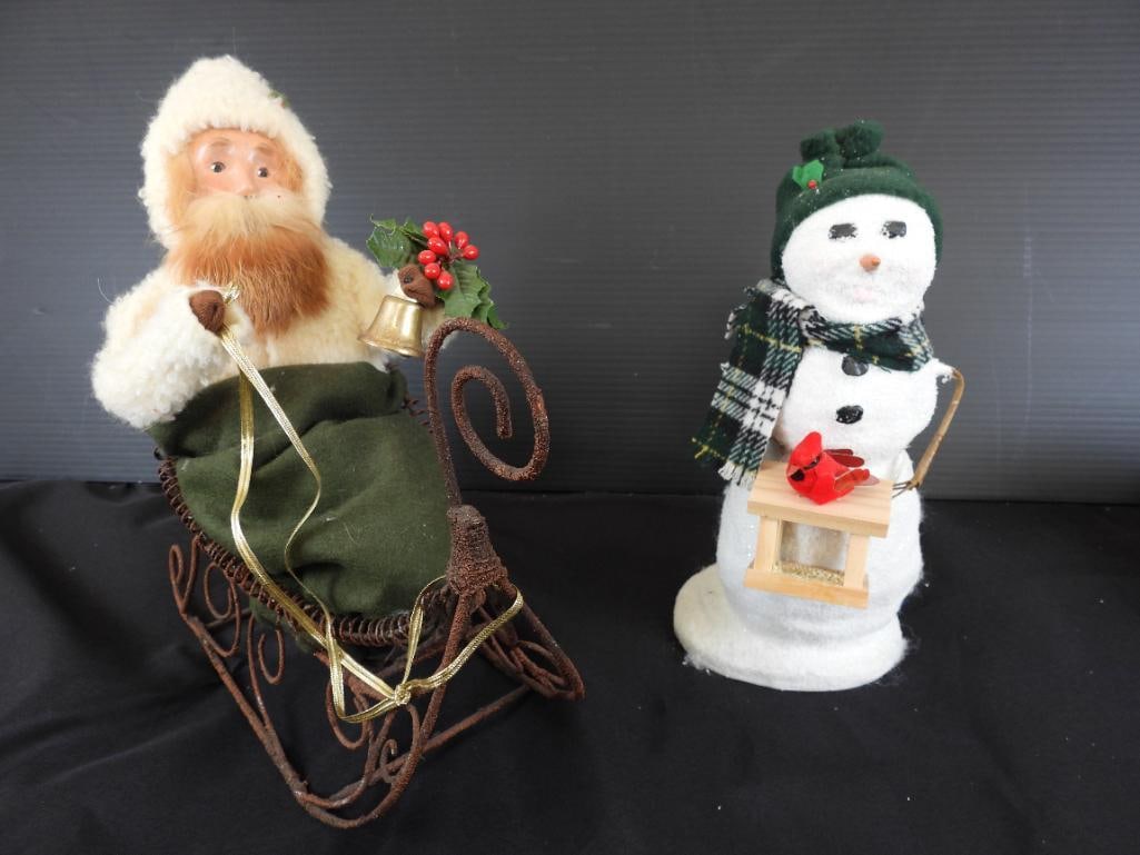 Captain Harry Jobes Hand-carved and painted wooden Mallard duck decoy , signed/dated 2007 (1 of 4)