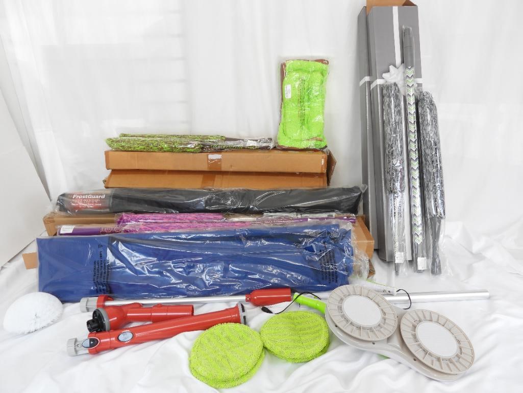 NEW LOT OF 9 MISC CLEANINGTOOLS/FROST GUARD (1 of 4)