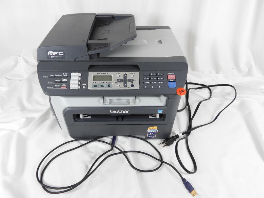 BROTHER mfc-7840W toner PRINTER WORKS (1 of 3)