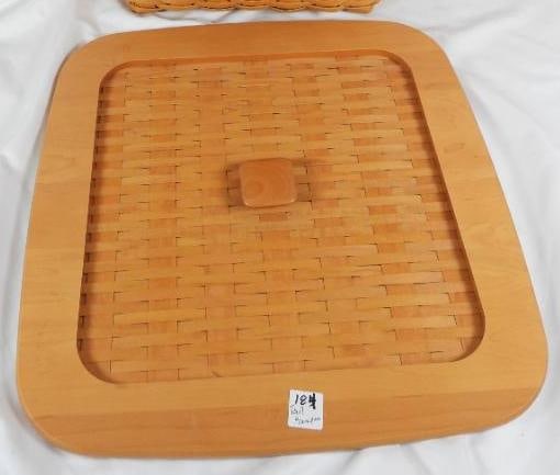 LONGABERGER hostess large hamper 11362 - 3