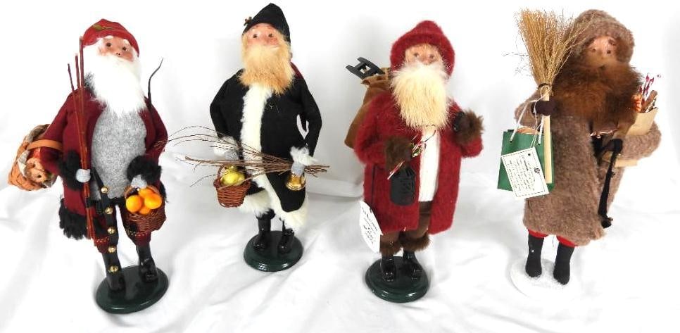 LOT OF 4 Belsnickel BYERS CHOICE CAROLERS (1 of 9)