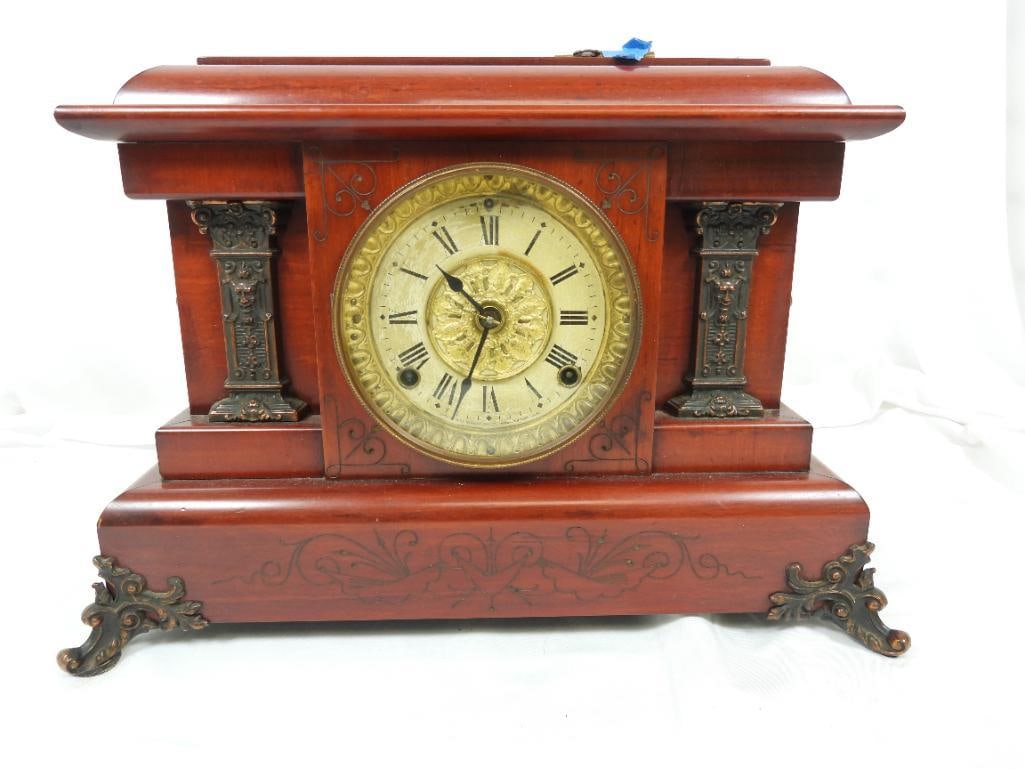 Genuine Seth Thomas Clock Co. c,1880 Adamantine Clock (1 of 7)