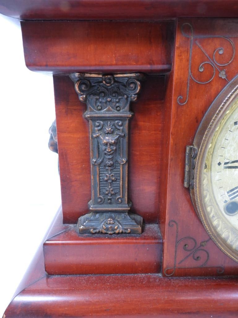 Genuine Seth Thomas Clock Co. c,1880 Adamantine Clock - 4
