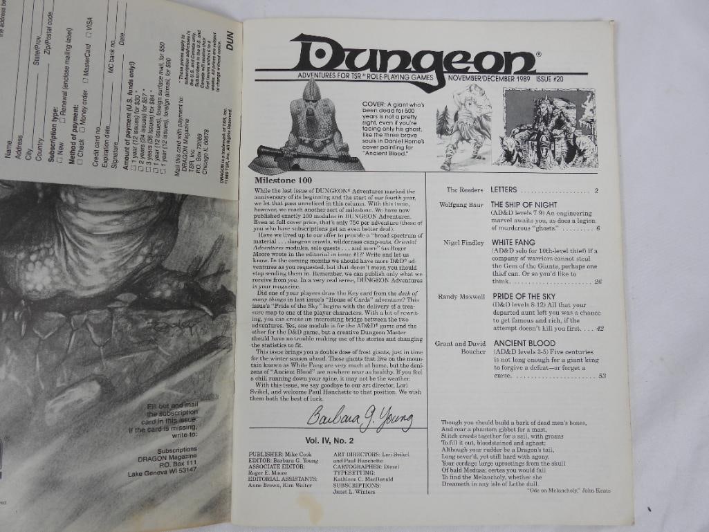 Lot of 6 Vintage Wizards & Warriors Figurine Full Sets, Vintage Dungeons & Dragons books c;. 1978 - 14
