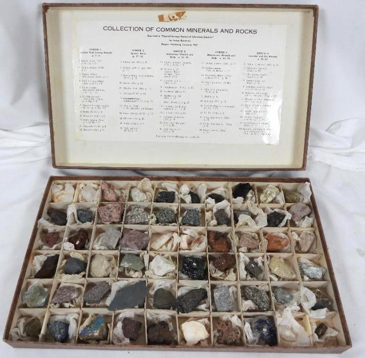 Collection of Common Minerals and Rocks c. 1961 (1 of 6)