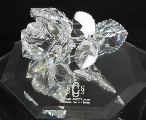 Swarovski Crystal "THE ROSE" Figurine in original box #7478 (1 of 4)