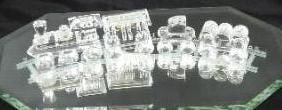 Swarovski Crystal 5 Piece train set in boxes (1 of 5)