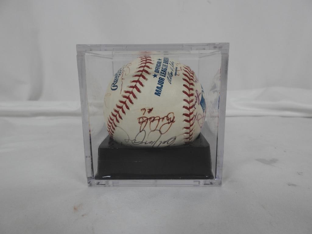Official Authentic MLB Team signed Baseball (1 of 5)