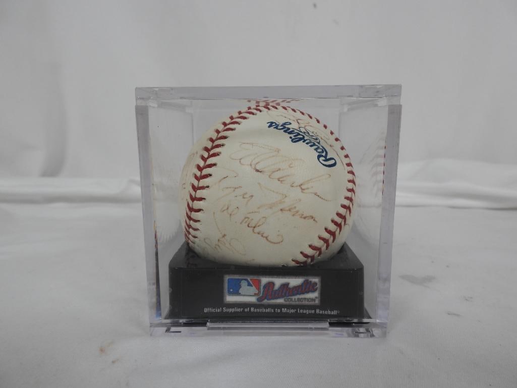 Official Authentic MLB Team signed Baseball - 2