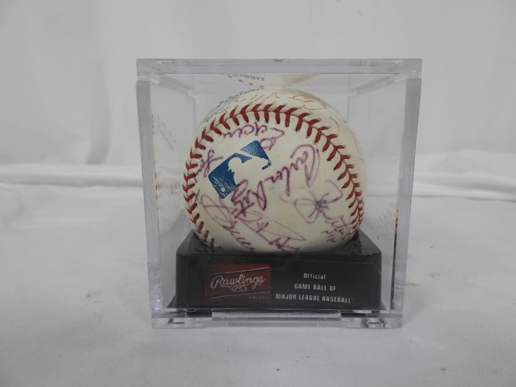 Official Authentic MLB Team signed Baseball - 4