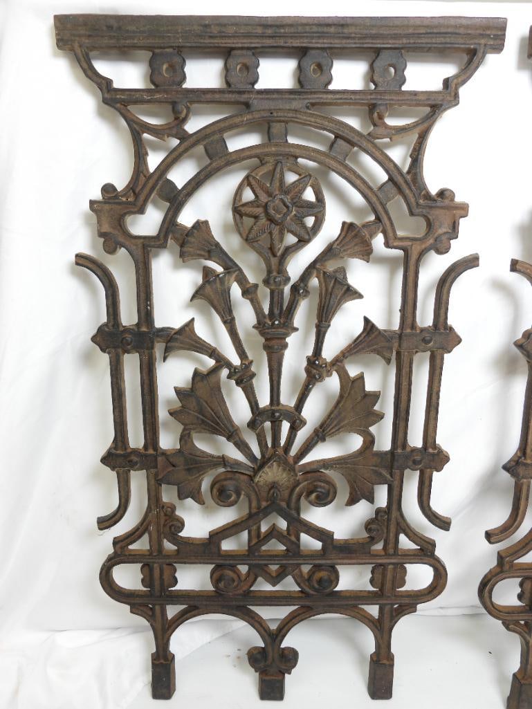 Antique Victorian Table Panel - 2