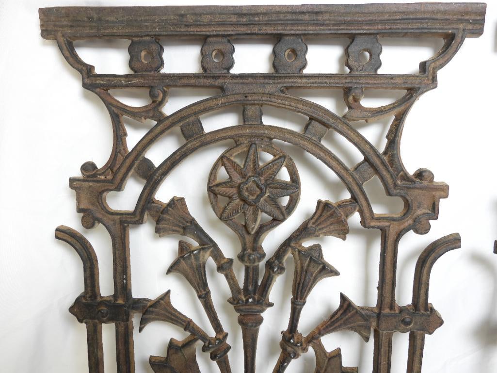 Antique Victorian Table Panel - 4