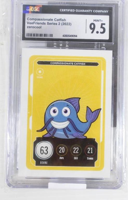 VeeFriends Series 2 Compassionate Catfish Graded Card (1 of 4)