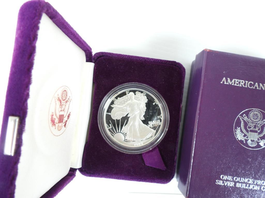 1988 American Eagle Silver Dollar Mint Proof - 2