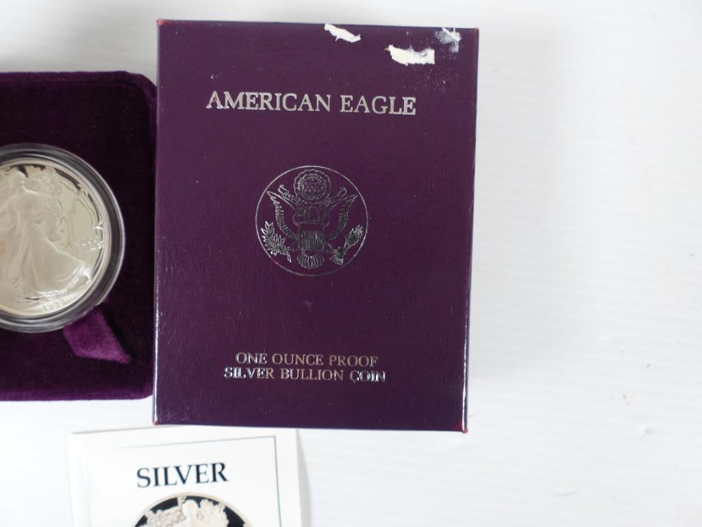 1988 American Eagle Silver Dollar Mint Proof - 4