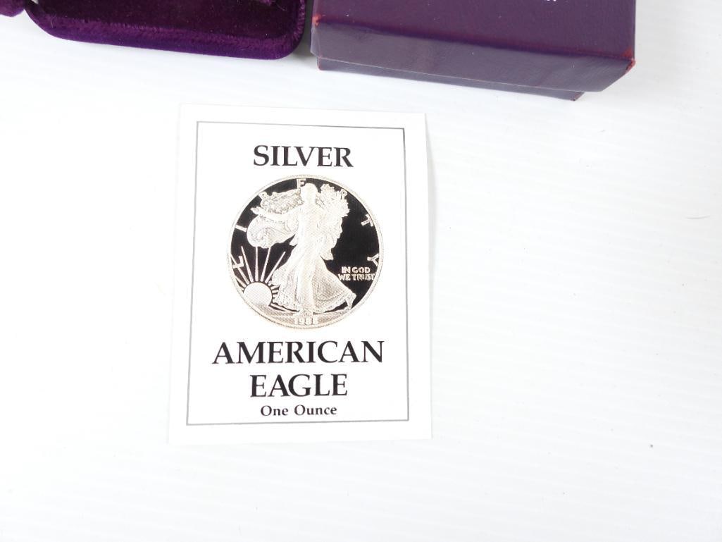 1988 American Eagle Silver Dollar Mint Proof - 5