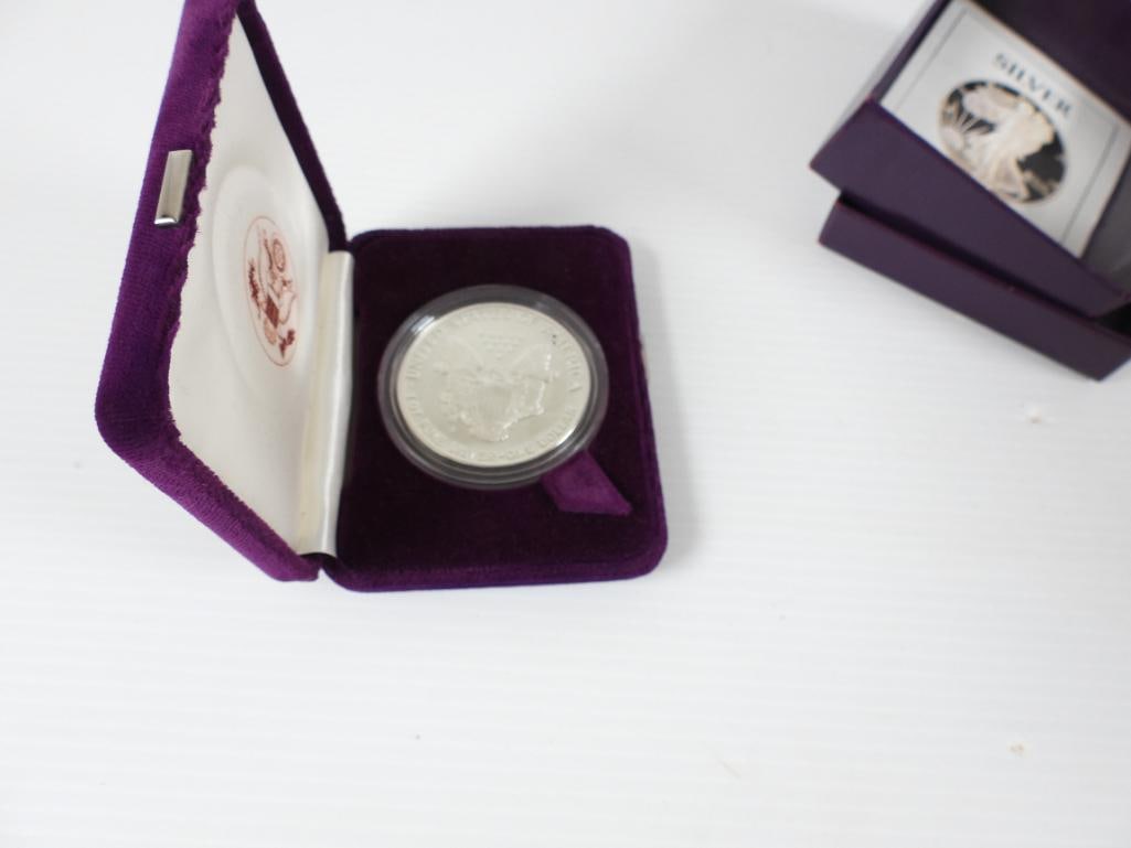 1988 American Eagle Silver Dollar Mint Proof - 7